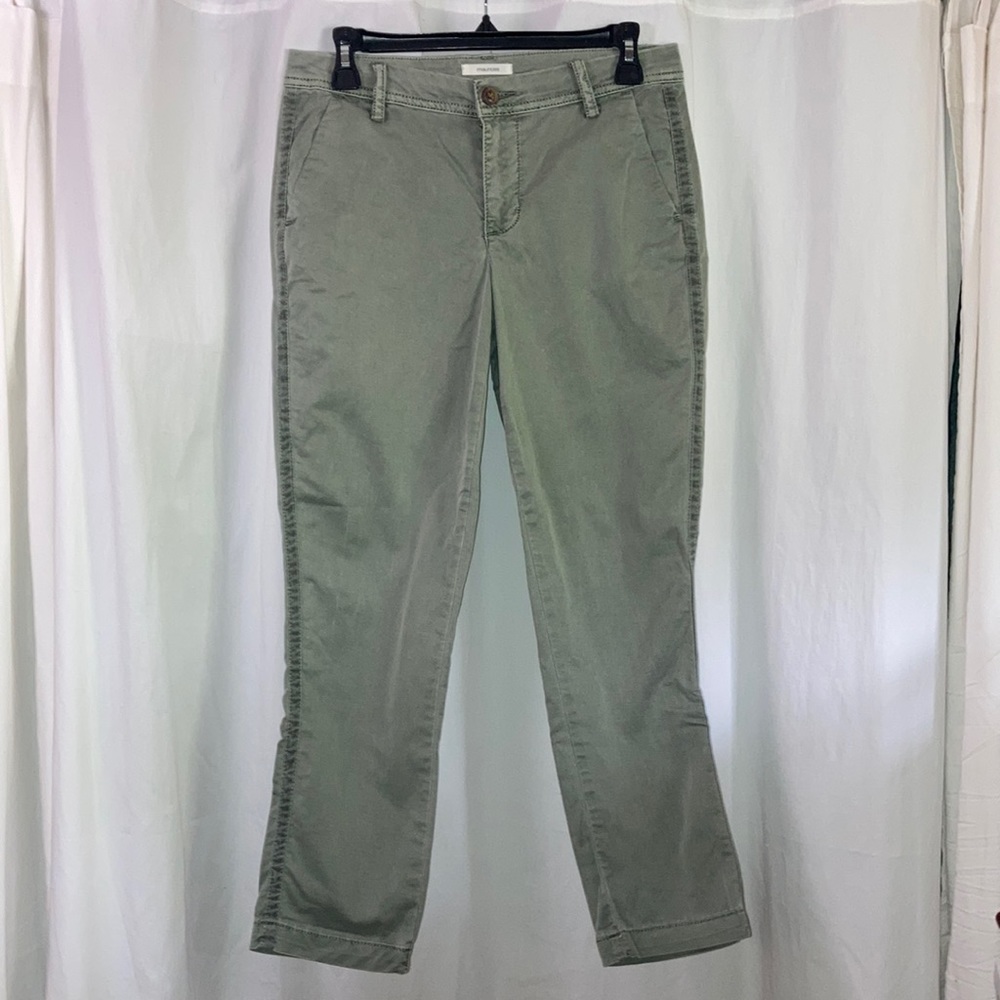 Maurices sage green straight leg pants